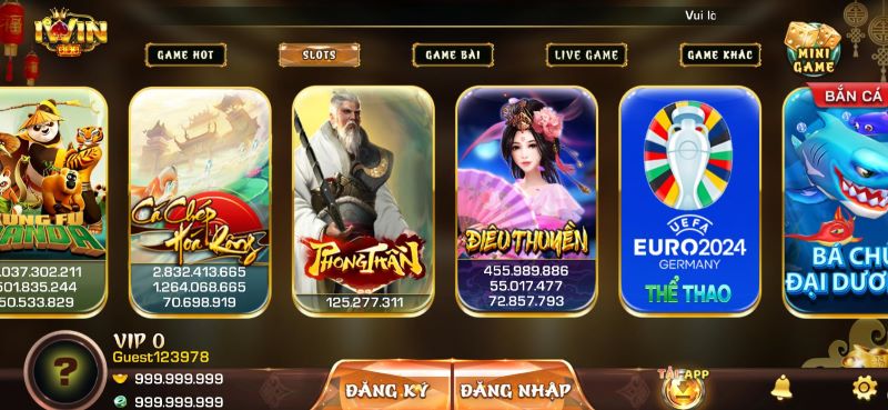 Iwin đa dạng hóa sản phẩm nổ hũ đổi thưởng 