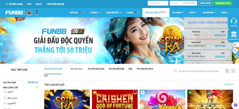 Nổ hũ Fun88 - Sân chơi cho các chiến thần mê game slot 1 Giới thiệu sơ lược về cổng game nổ hũ Fun88