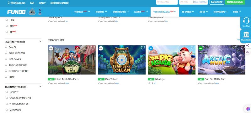 Nổ hũ Fun88 - Sân chơi cho các chiến thần mê game slot 2 Nổ hũ tại Fun88 có đa dạng chủ đề khác nhau