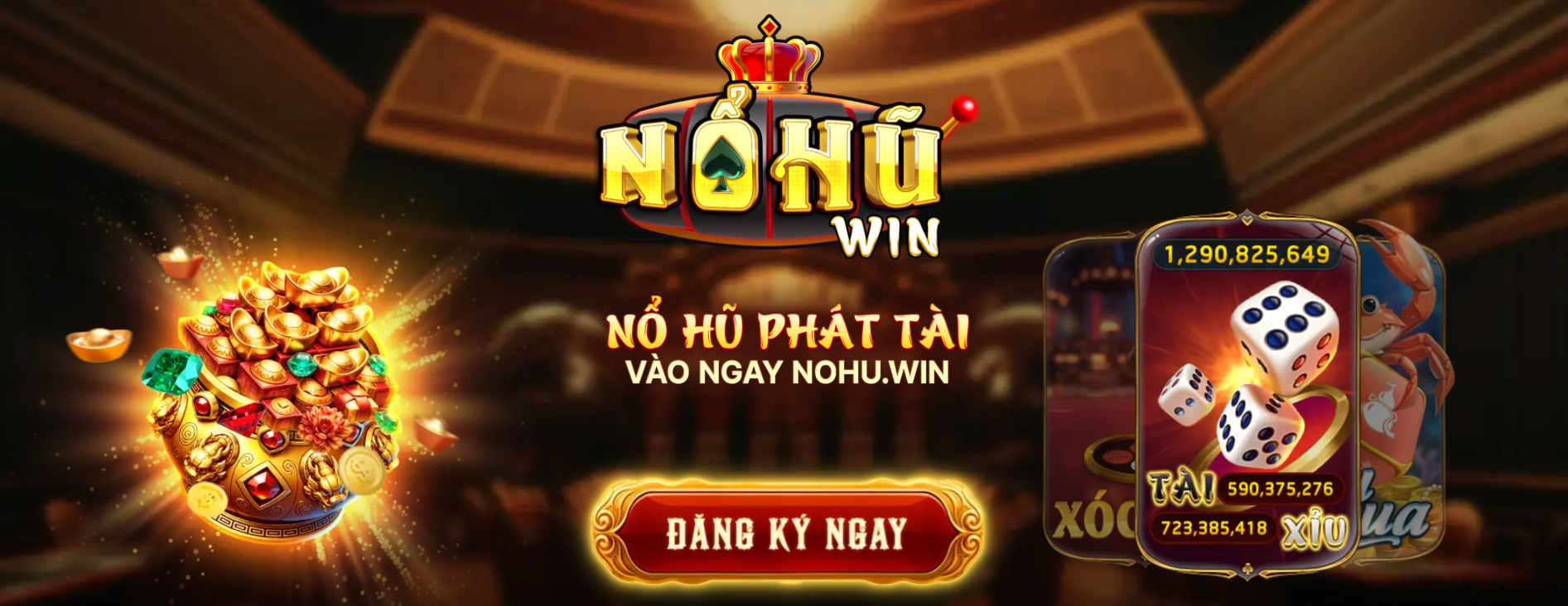 Nohu90 Shige - Game Nổ Hũ Đổi Thưởng HOT Nhất 2025 27 banner nohu racing 2025
